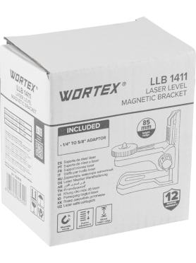 Держатель нивелира магнитный с микролифтом WORTEX LLB 1411 