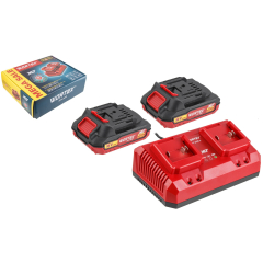 Комплект аккумулятор и зарядное устройство WORTEX ALL1 XLT