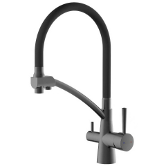 Смеситель для кухни AV ENGINEERING Lux D35 графит 