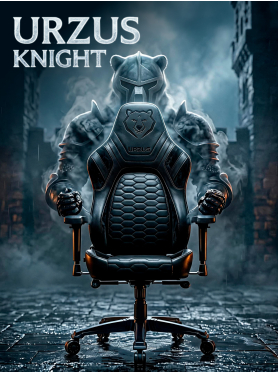 Кресло геймерское URZUS Knight Black