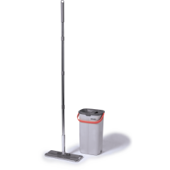 Швабра с отжимным ведром BRUNER Rapid 