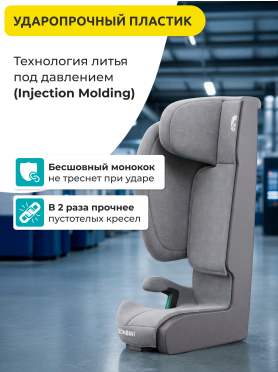 Автокресло BONBINI Travel Grey 