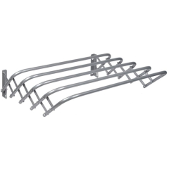 Сушилка для белья настенная складная NIKA 60х45х18,5 см серый 