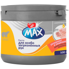 Паста для очистки рук DR. MAX 500 грамм с вазелиновым маслом 