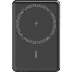 Power Bank KEIZEN 5000 mAh with MagSafe Black 