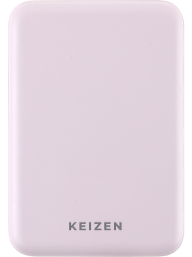 Power Bank KEIZEN 5000 mAh with MagSafe Pink 