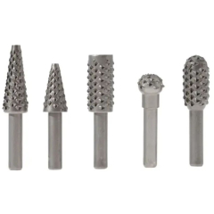 Набор борфрез по дереву 5 предметов KRANZ 