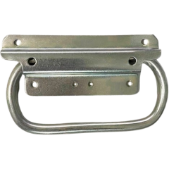 Ручка мебельная откидная STARFIX белый цинк 