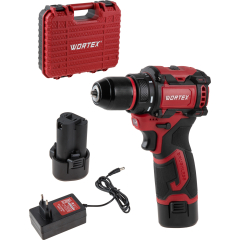 Дрель-шуруповерт аккумуляторная WORTEX BD 1213-1 Dli 