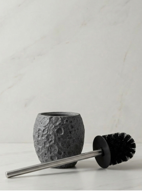 Ершик для унитаза PERFECTO LINEA Moon Stone серый 