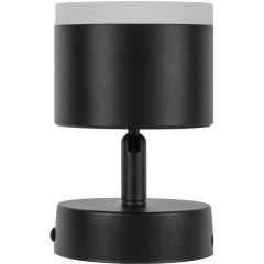 Светильник накладной поворотный GX53 15 Вт LEIDEN ELECTRIC черный 