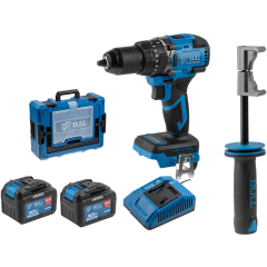 Дрель-шуруповерт аккумуляторная ударная BULL SR 1806 R-series XLTpro Xcase 