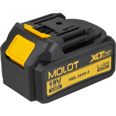 Аккумулятор 18В Li-Ion MOLOT MBL 18хх-2 XLT Lite