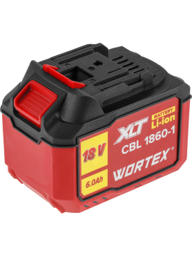 Аккумулятор 18 В 6 Ач Li-ion WORTEX CBL 1860-1 XLT 