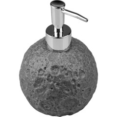 Дозатор для жидкого мыла PERFECTO LINEA MoonStone серый 