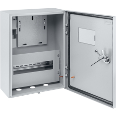 Щит учетный навесной TDM ЩУ-1ф/1-0-12 IP66 (ЩУРН-1/12 IP66) 