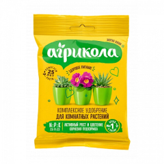 Удобрение минеральное для комнатных растений АГРИКОЛА 25 г 