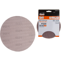 Шлифлист круглый самосцепляющийся 150 мм Р320 GEPARD 5 штук 