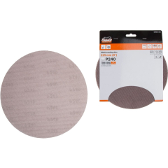 Шлифлист круглый самосцепляющийся 225 мм Р240 GEPARD 5 штук 