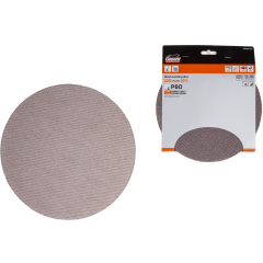 Шлифлист круглый самосцепляющийся 225 мм Р80 GEPARD 5 штук 