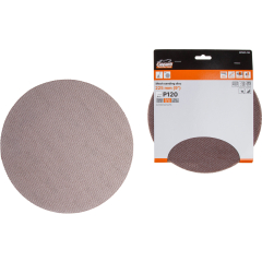 Шлифлист круглый самосцепляющийся 225 мм Р120 GEPARD 5 штук 