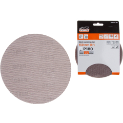 Шлифлист круглый самосцепляющийся 150 мм Р180 GEPARD 5 штук 