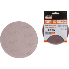 Шлифлист круглый самосцепляющийся 125 мм Р320 GEPARD 5 штук 
