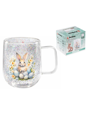 Кружка стеклянная с двойными стенками PERFECTO LINEA Easter
