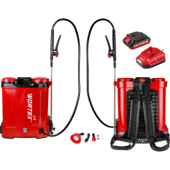 Опрыскиватель ранцевый аккумуляторный WORTEX LX KS 1220-1 Li ALL1 XLT SET 