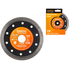 Круг алмазный 125х22.2 мм по керамике STARTUL Standart 