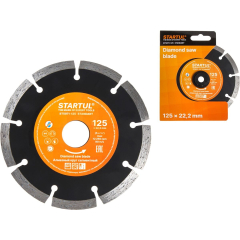 Круг алмазный 125х22.2 мм универсальный STARTUL Standart 