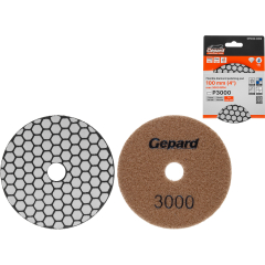 Алмазный гибкий шлифовальный круг (черепашка) d 100 мм P3000 GEPARD 