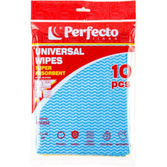 Салфетки универсальные PERFECTO LINEA Super absorbent вискозные 10 штук 