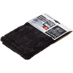 Сменная насадка для швабры PERFECTO LINEA из микрофибры черная 
