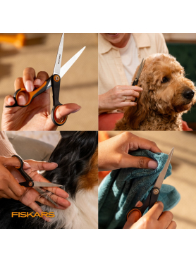 Ножницы прямые для животных PET FISKARS 