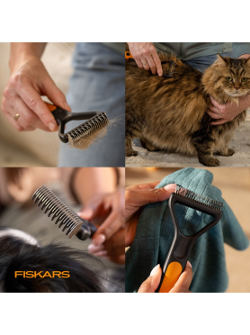Пуходерка PET FISKARS 