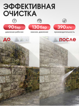 Мойка высокого давления WORTEX PW 1320-1 