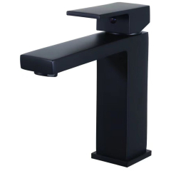 Смеситель для умывальника ECONOCE серия 840 черный 