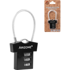Замок навесной ARIZONE кодовый 3 цифры