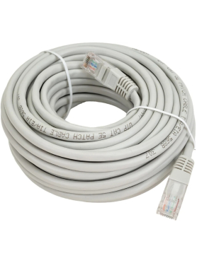 Патч-корд витая пара REXANT U/UTP Cat. 5e 10 м Grey 