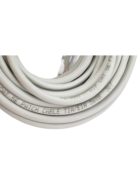 Патч-корд витая пара REXANT U/UTP Cat. 5e 10 м Grey 