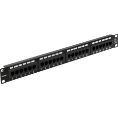 Патч-панель REXANT 24 порта UTP Cat. 5e 1U 