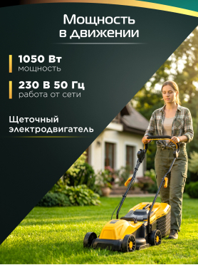 Газонокосилка электрическая MOLOT MLM 3211 