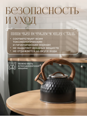 Чайник со свистком PERFECTO LINEA Sikkim 2,5 л 