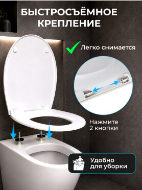 Сиденье для унитаза AV engineering TANK 