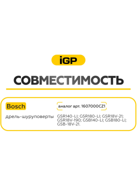 Щетки меднографитовые для дрели-шуруповерта Bosch GSR140-LI IGP 2 штуки аналог 1607000CZ1 