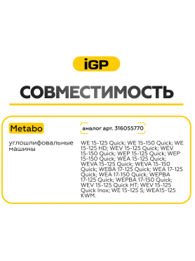 Щетки графитовые для шлифмашины угловой Metabo WE 15-125 IGP 2 штуки аналог 316055770 