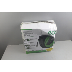 Шланг ПВХ армированный ECO 10/16 мм 10 м с быстросъемами на катушке (EC3924-2) уцененный (1323693033)