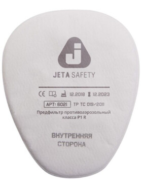 Предфильтр JETA SAFETY 6021 P1 R 4 штуки 