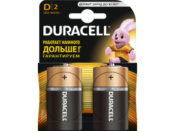Батарейка D/LR20 DURACELL Basic 1,5 V алкалиновая 2 штуки (5000394052512)